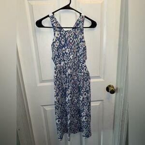 OshKosh B'gosh Blue and White Floral Dress
